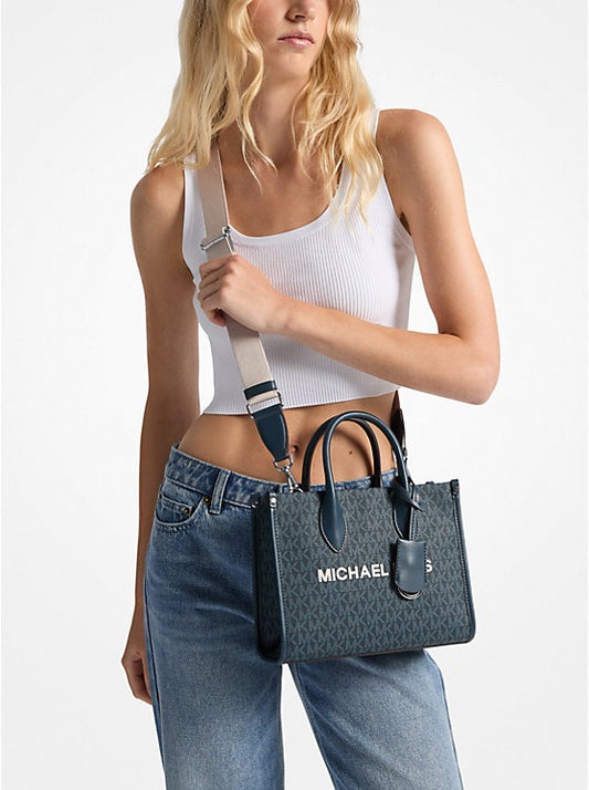 Mirella Small Signature Logo Crossbody Bag- Michael Kors
