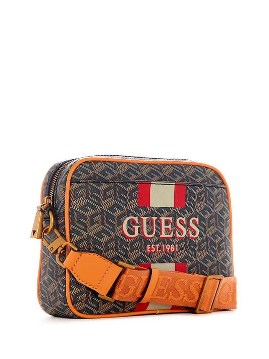 Guess Vikky Camera Bag – Oro Negro
