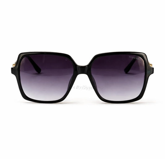 Guess - Gafas de sol cuadradas negras de 56 mm
