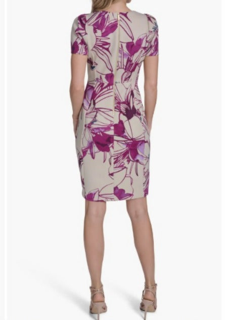 🌸 Vestido Midi Floral Calvin Klein