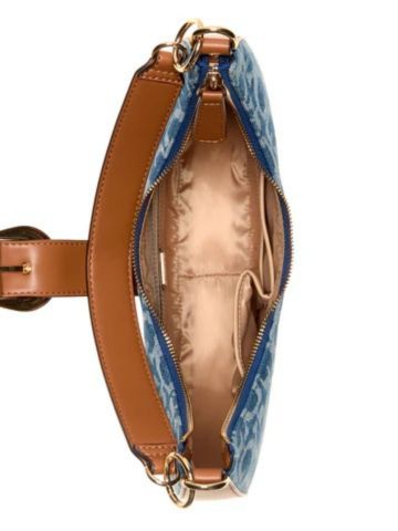 Bolso Guess de Hombro Kaline Denim Con Logo