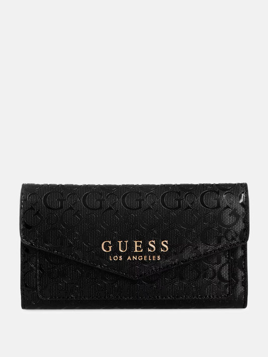 Cartera de mano delgada Kiran Logo Shine