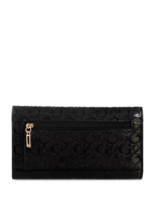 Cartera de mano delgada Kiran Logo Shine