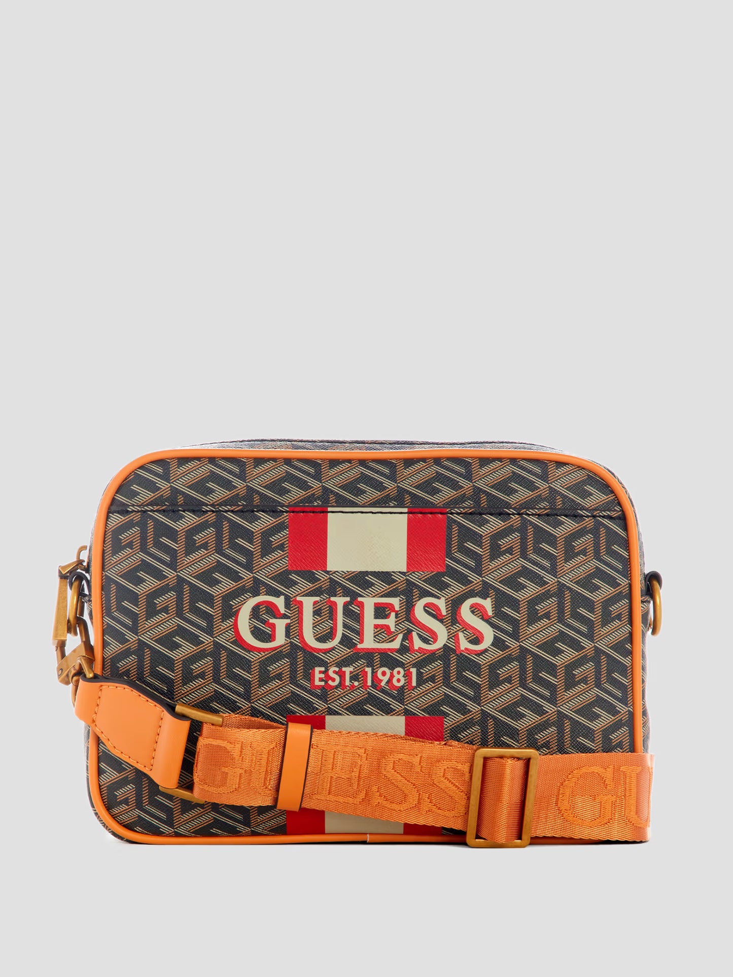 Guess Vikky Camera Bag – Oro Negro