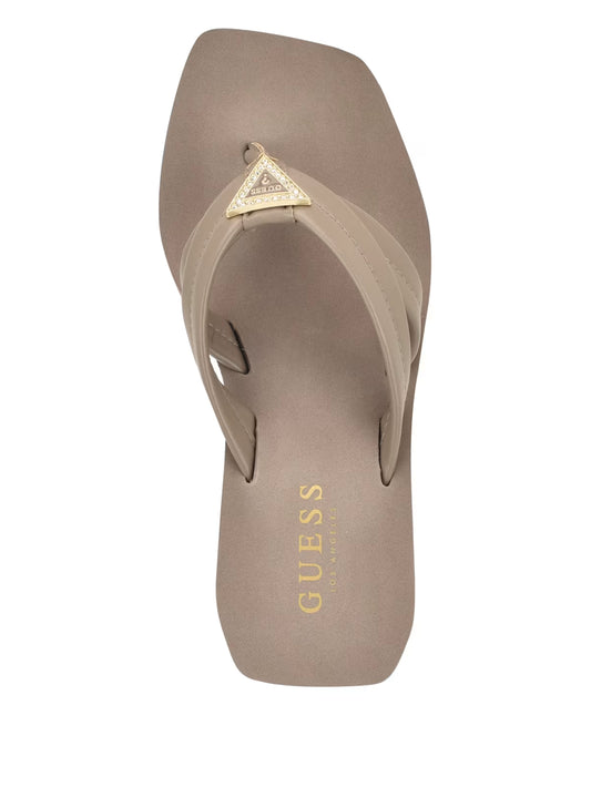 Sandalias Guess Sarlow Logo Plataforma – Dama